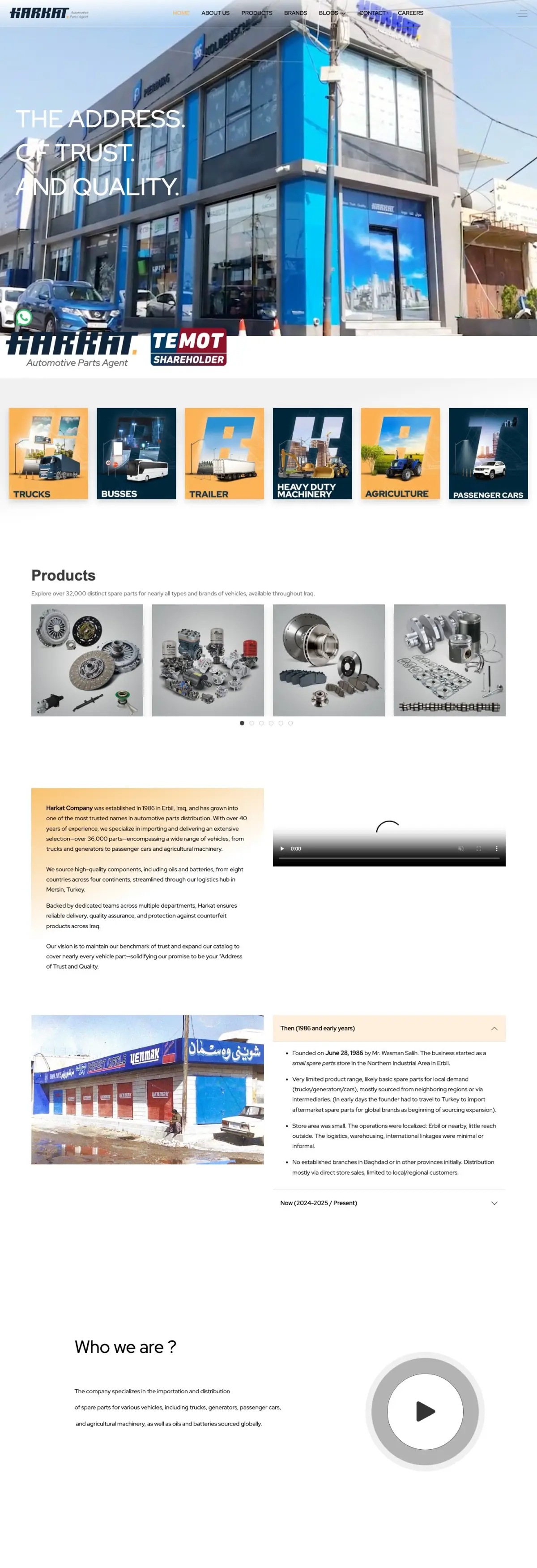 The Harkat website